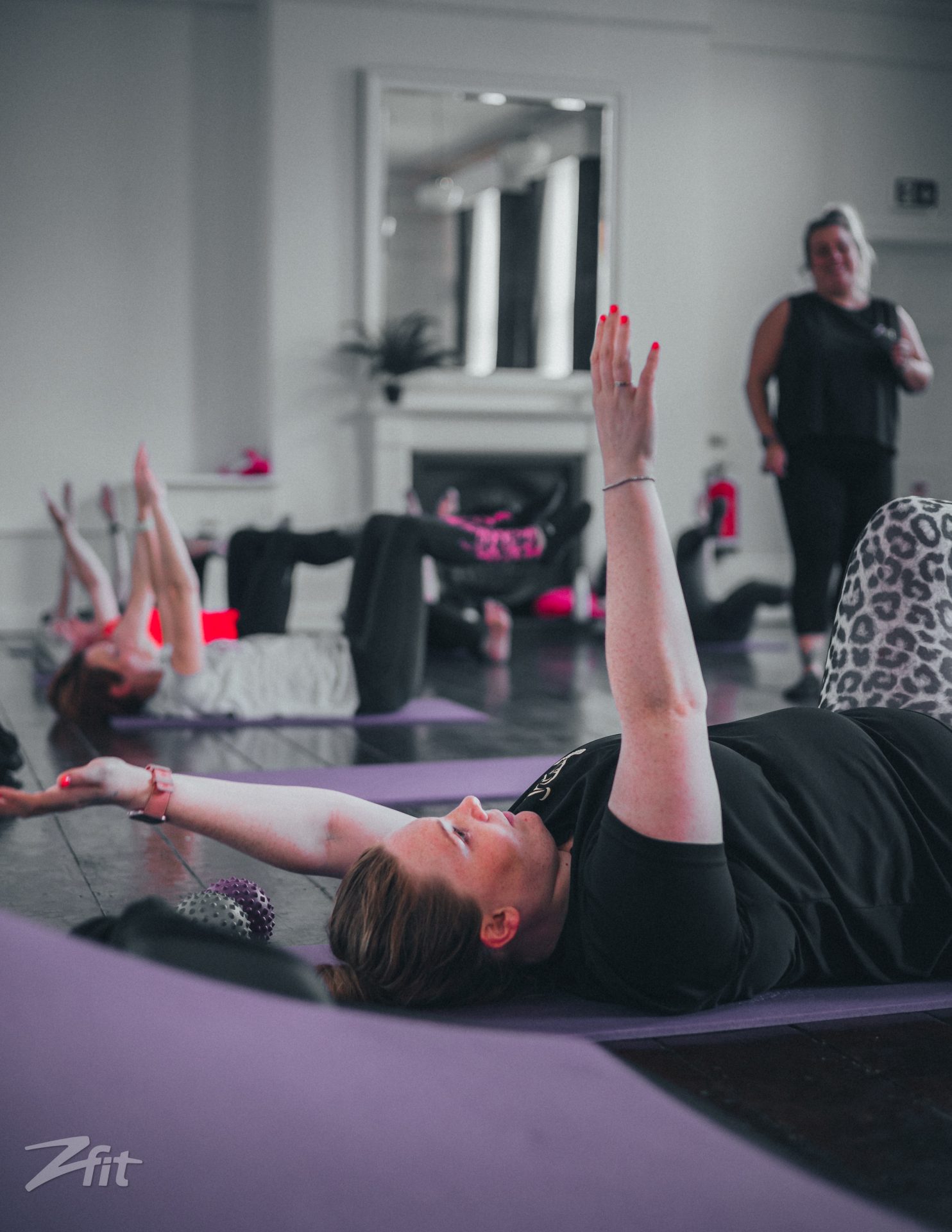 Pilates class at London Road Sports Pavilion, Louth